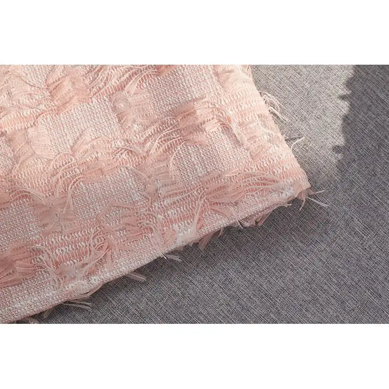 ボトムス スカート 3色展開 ミニスカート ハイウエスト タッセル ブラック ベージュ ピンク