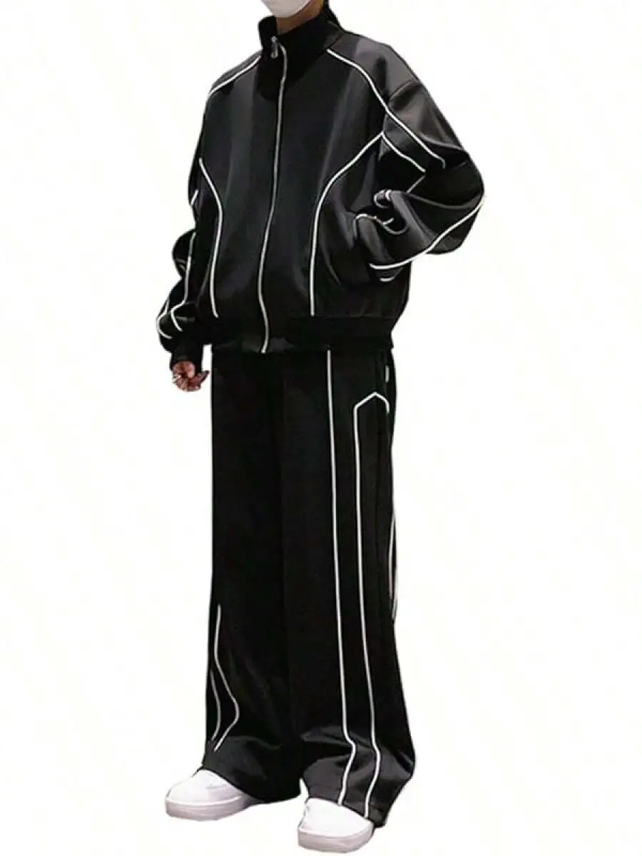 ジップアップ ジャージ 上下セット メンズ セットアップ ファスナースウェット 2点セット