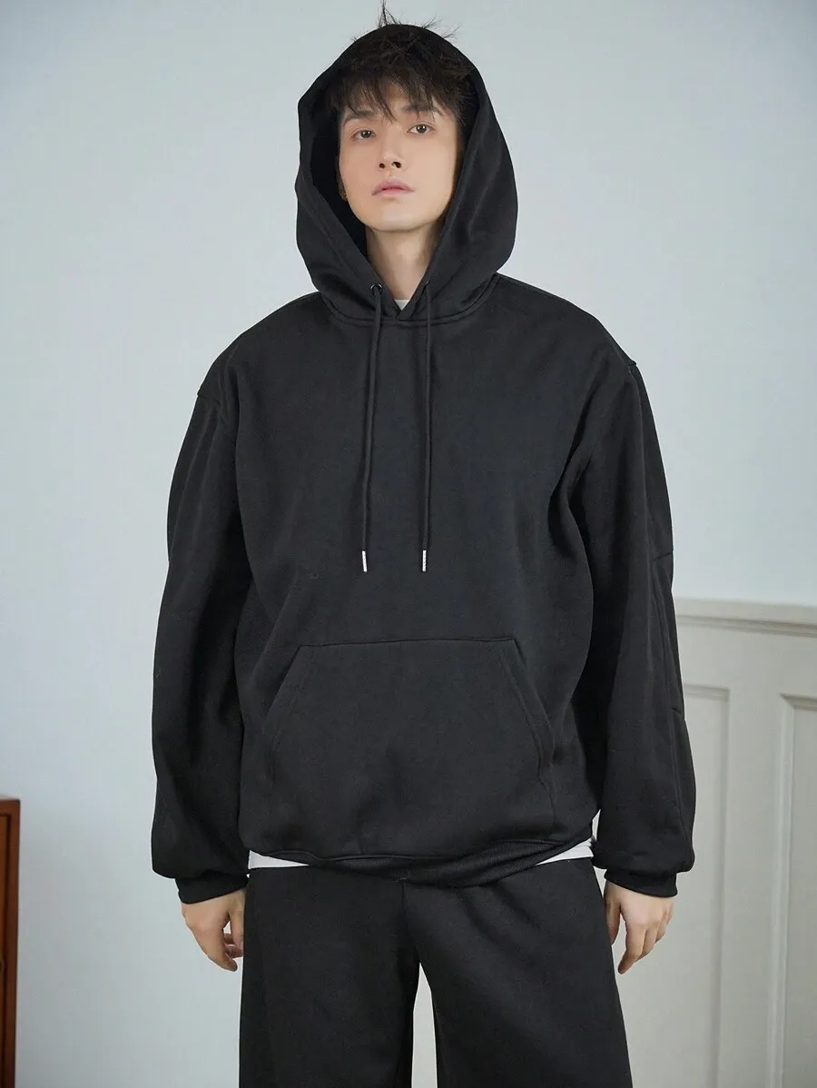 メンズ 無地 パーカー スエットパンツ セット