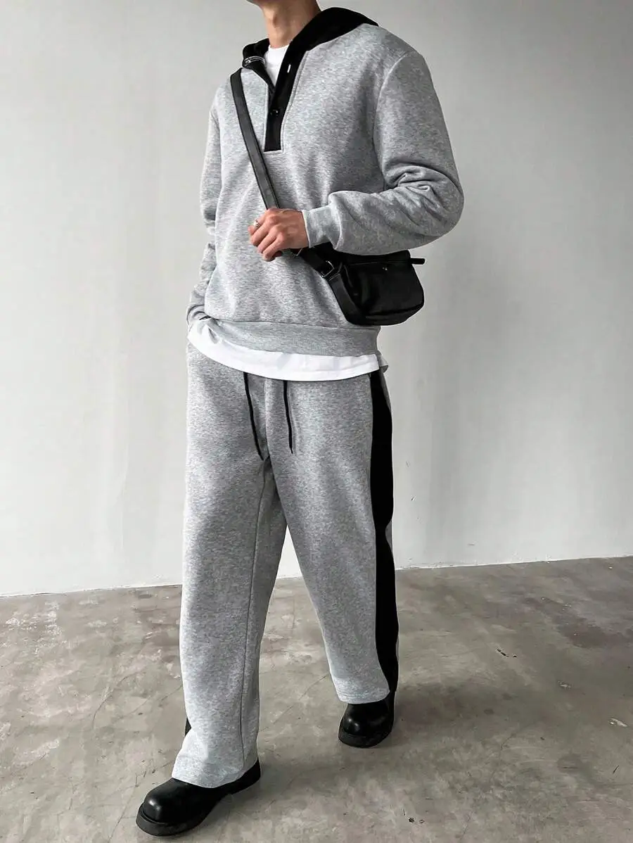 長袖パーカ スウェットパンツ セット カジュアル 2点セット