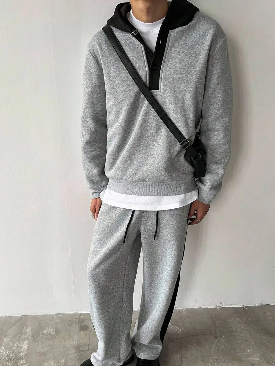 長袖パーカ スウェットパンツ セット カジュアル 2点セット