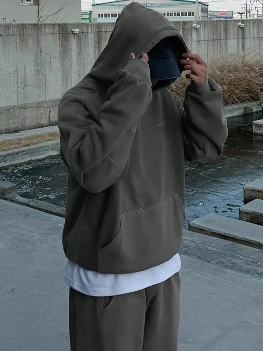 ルーズ メンズ  裏地付き パーカー セット