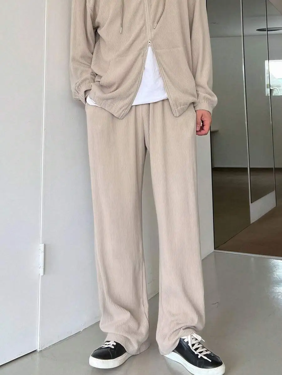 無地 パーカー トラックスーツ ドローストリング セット