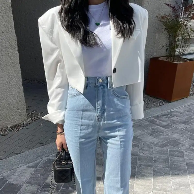 ボトムス デニムパンツ カジュアル 無地 流行り シンプル ライトブルー