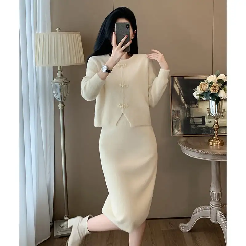 セットアップ トップス+スカート エレガント 着心地良い