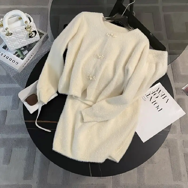 セットアップ トップス+スカート エレガント 着心地良い