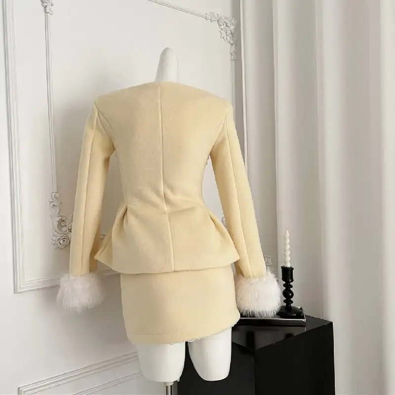 セットアップ ジャケット+スカート スウィート 気質アップ