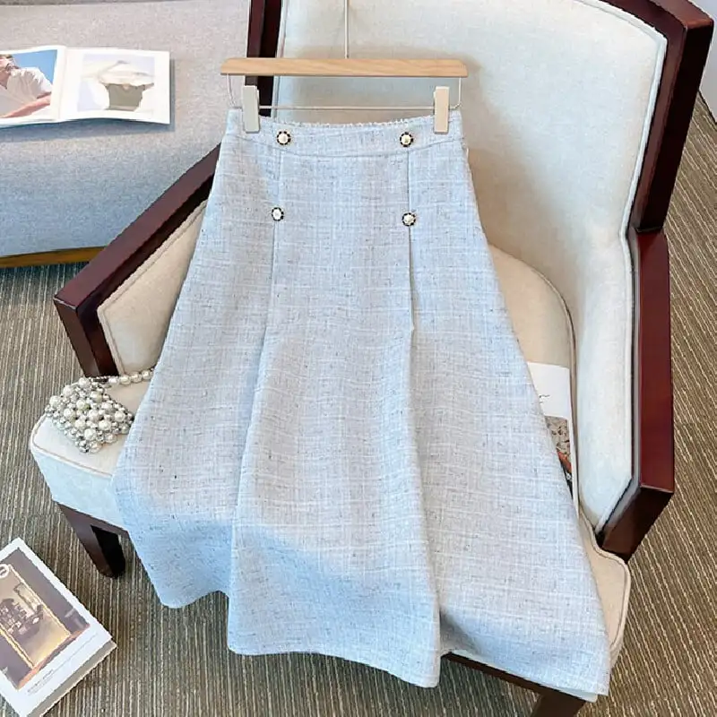 セットアップ ジャケット+スカート 2色展開 通勤 大きいサイズ