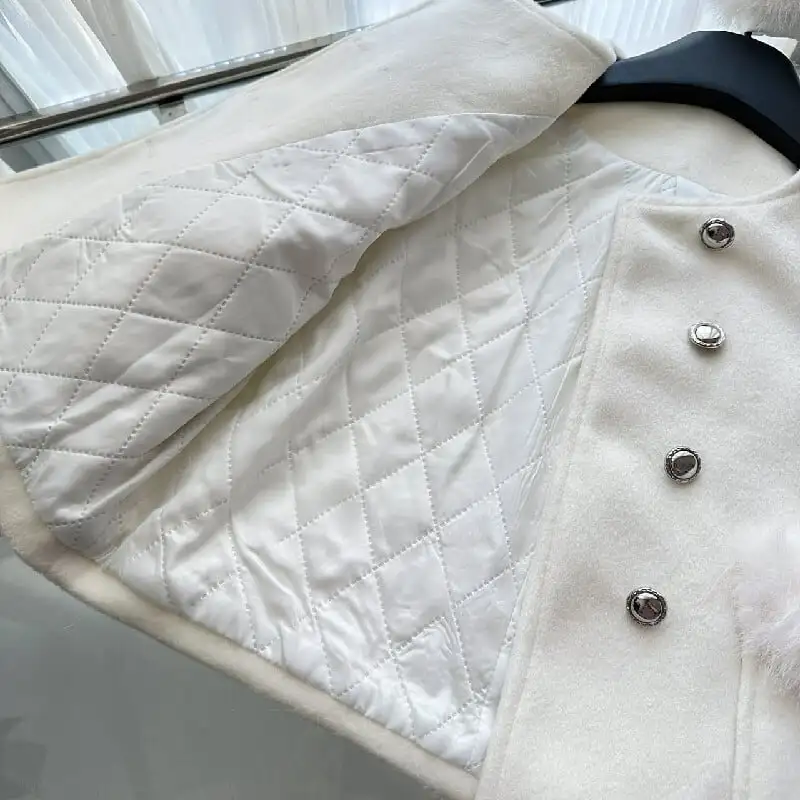 セットアップ ジャケット+スカート スウィート 綿入れ ダブルブレスト