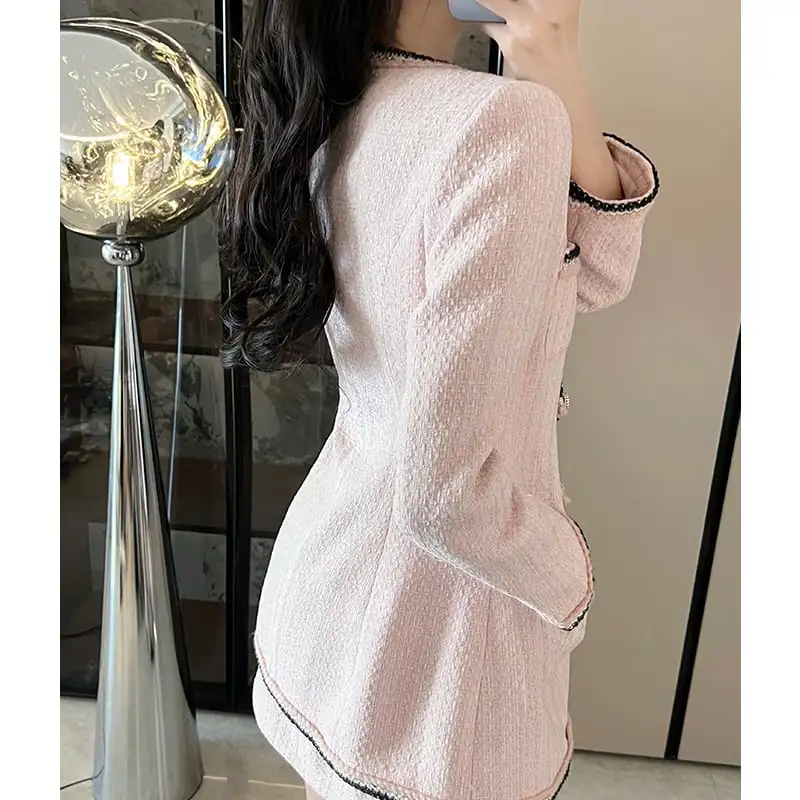 セットアップ トップス+スカート スウィート 長袖 デザイン感