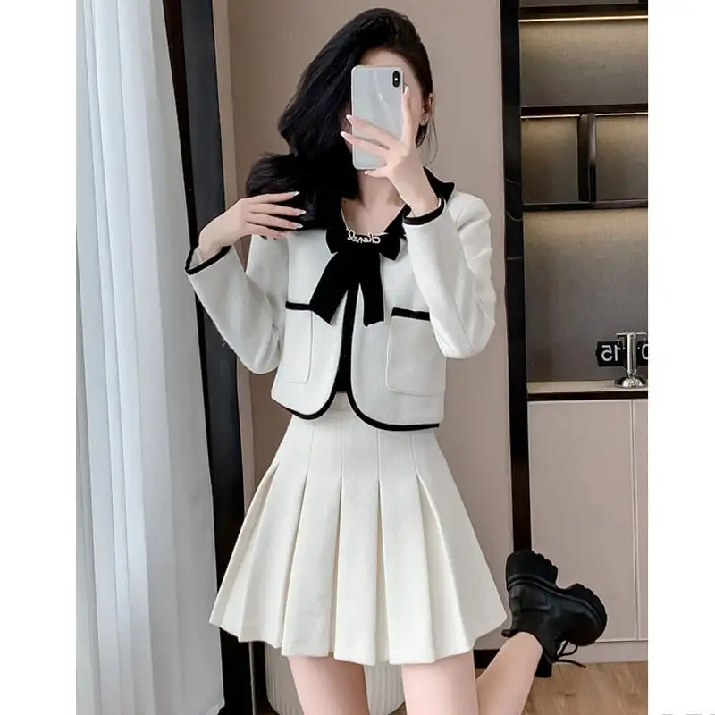 セットアップ ジャケット+スカート 長袖 通勤 ハイウエスト 洗練される