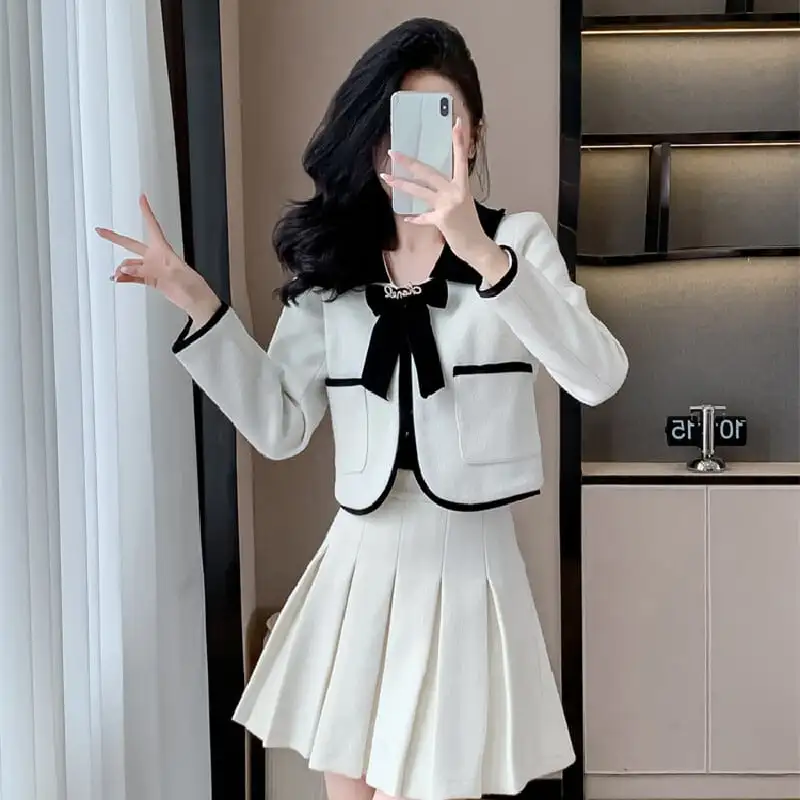 セットアップ ジャケット+スカート 長袖 通勤 ハイウエスト 洗練される