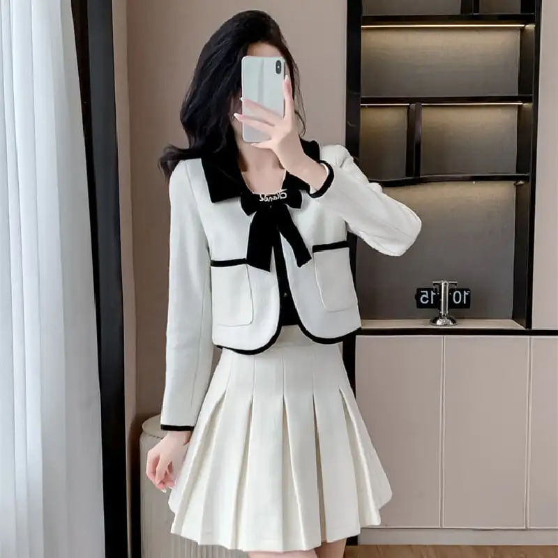 セットアップ ジャケット+スカート 長袖 通勤 ハイウエスト 洗練される