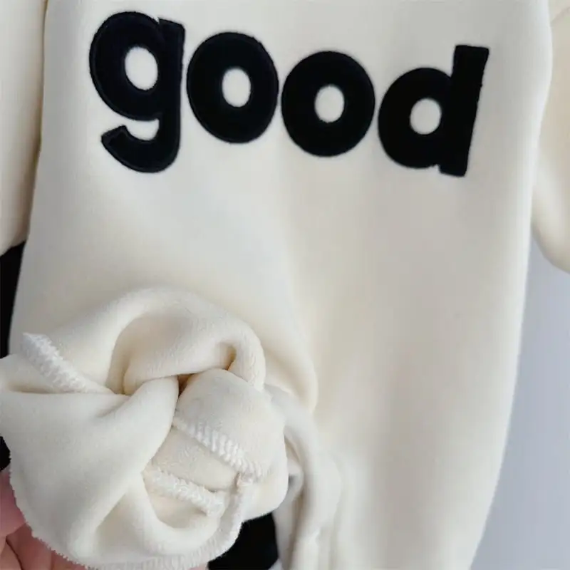 【66-100cm】暖かいgoodロンパース