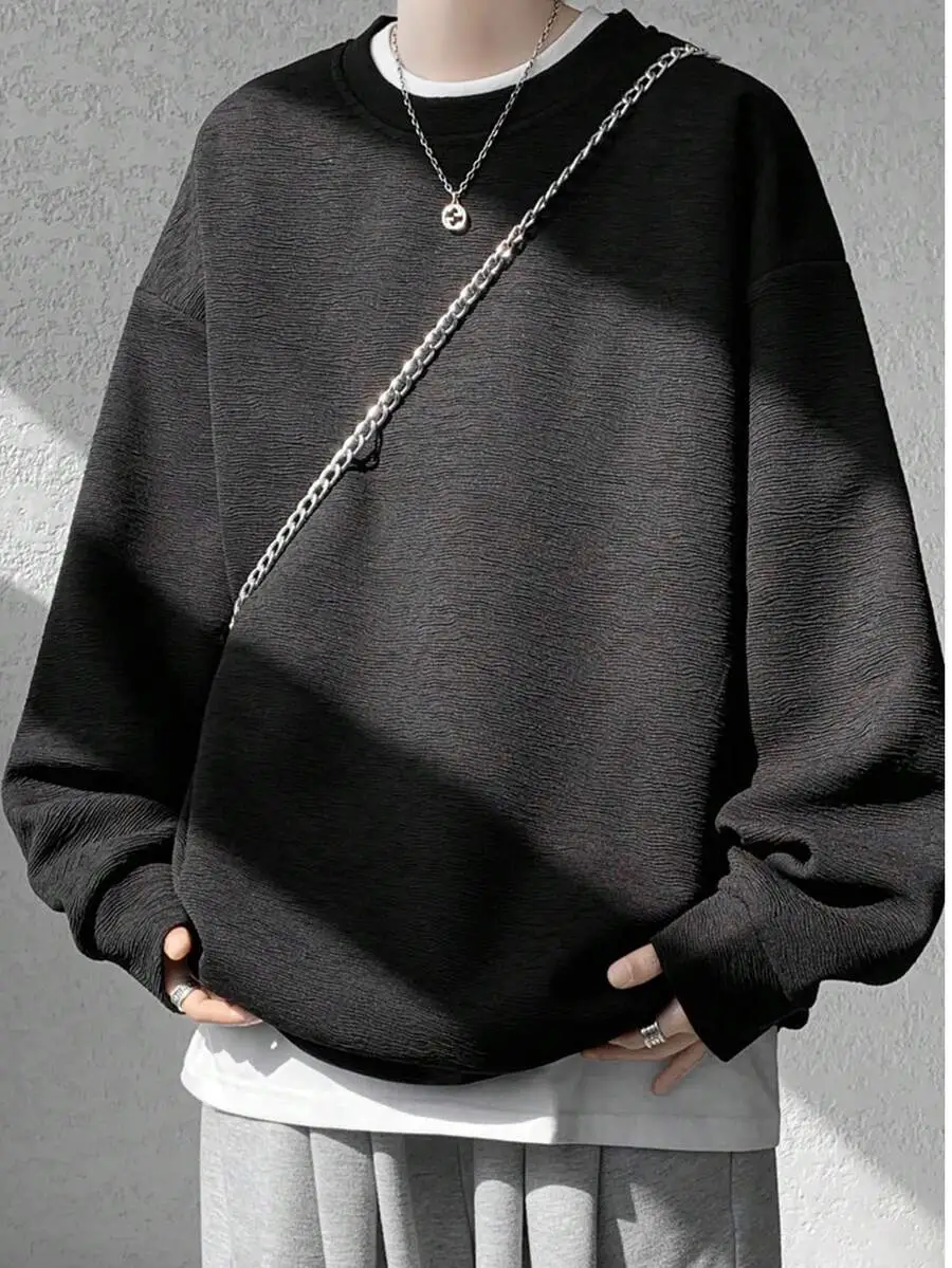 トレーナー 長袖 スウェット クルーネック