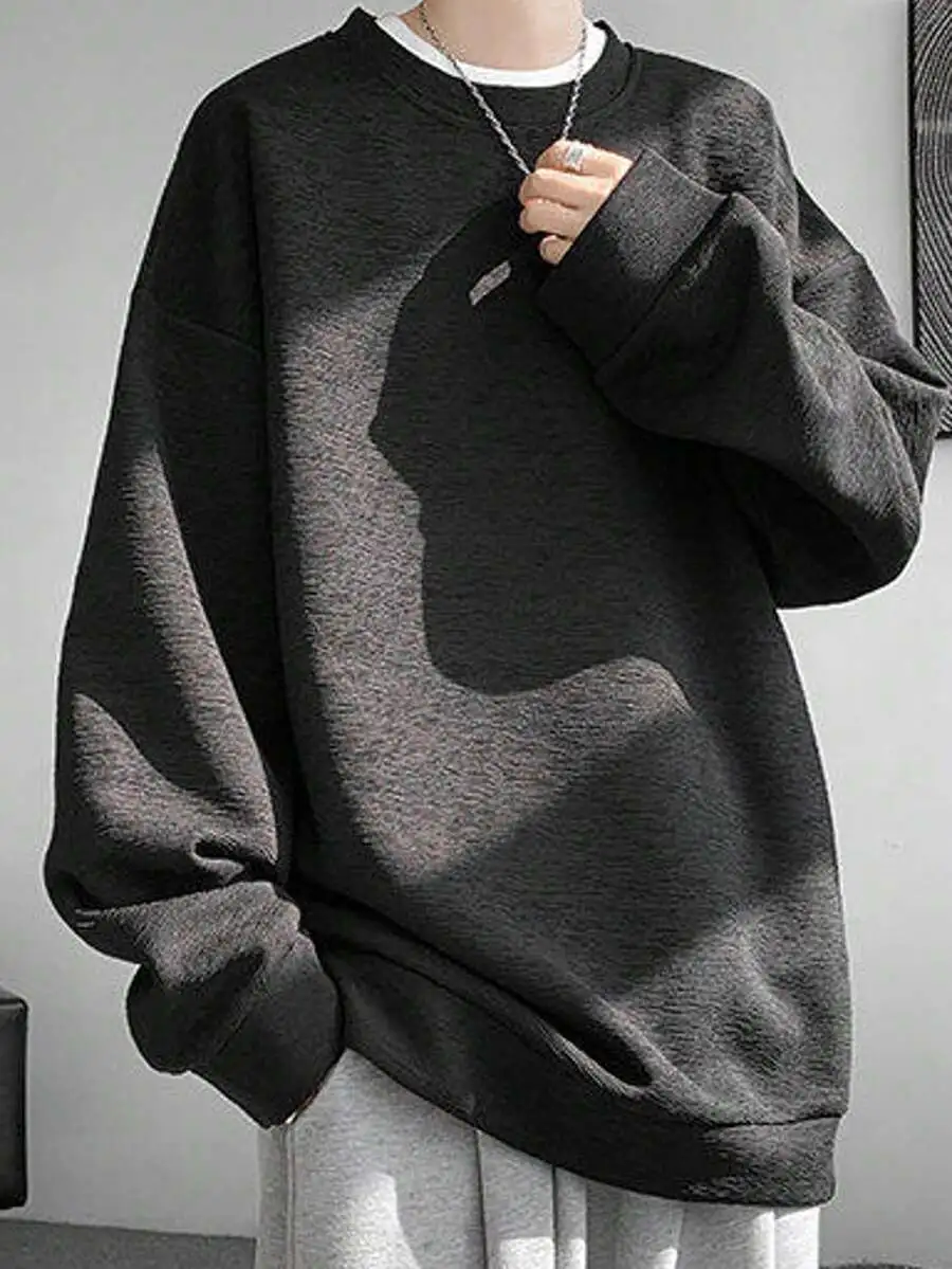 トレーナー 長袖 スウェット クルーネック