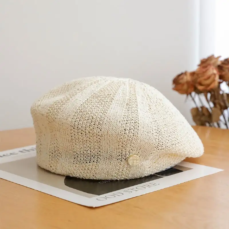 帽子 5色展開 ベレー帽 スパンコール キラキラ デート ブラック