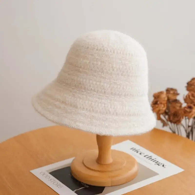 4colors 帽子 柔らかい バケットハット 軽量 レトロ ベージュ