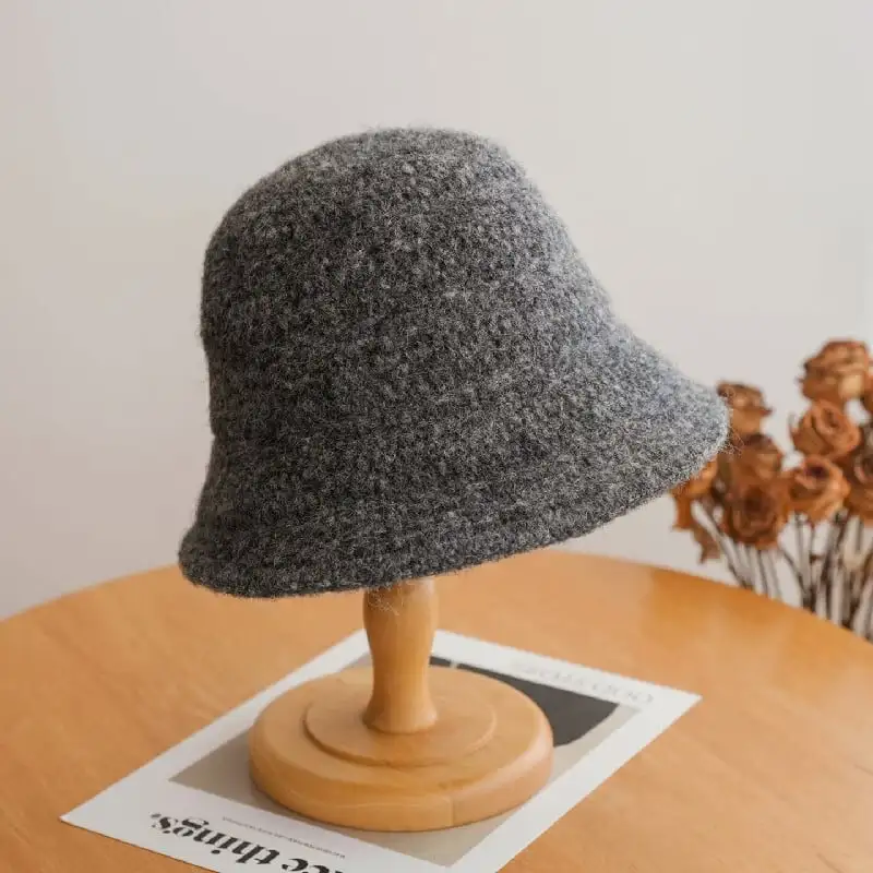 4colors 帽子 柔らかい バケットハット 軽量 レトロ ベージュ