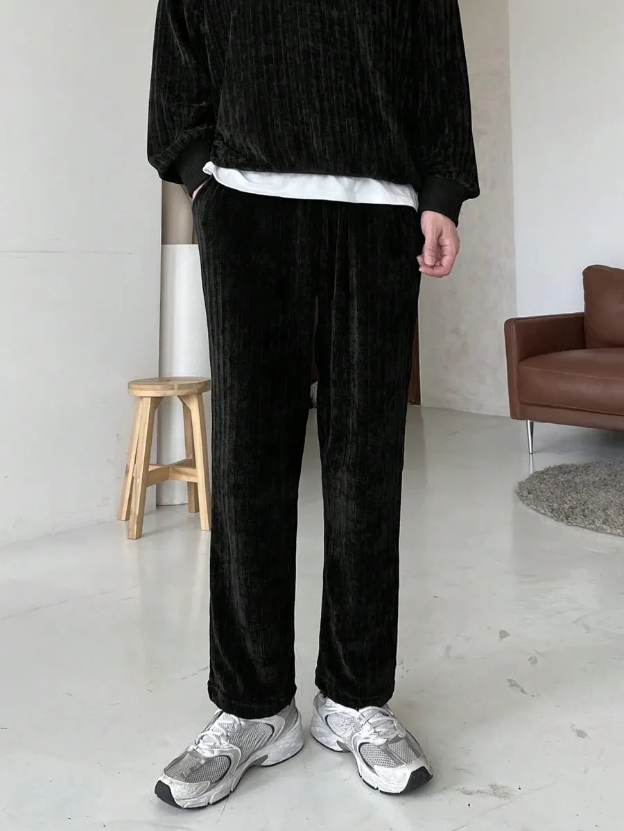 セット 無地 クルーネック スウェットシャツ スウェットパンツ