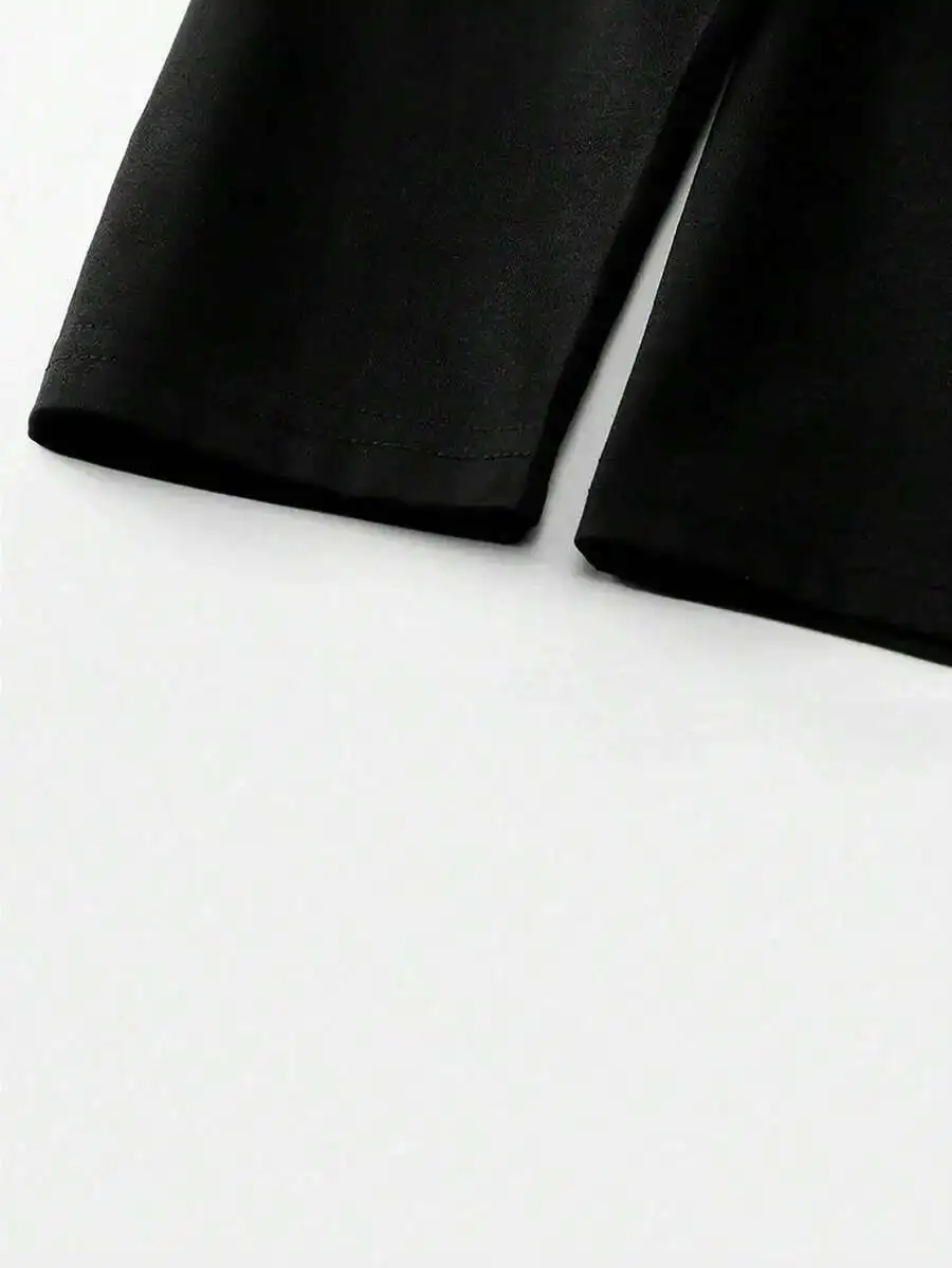 プリント クルーネック 長袖 カジュアル Tシャツ