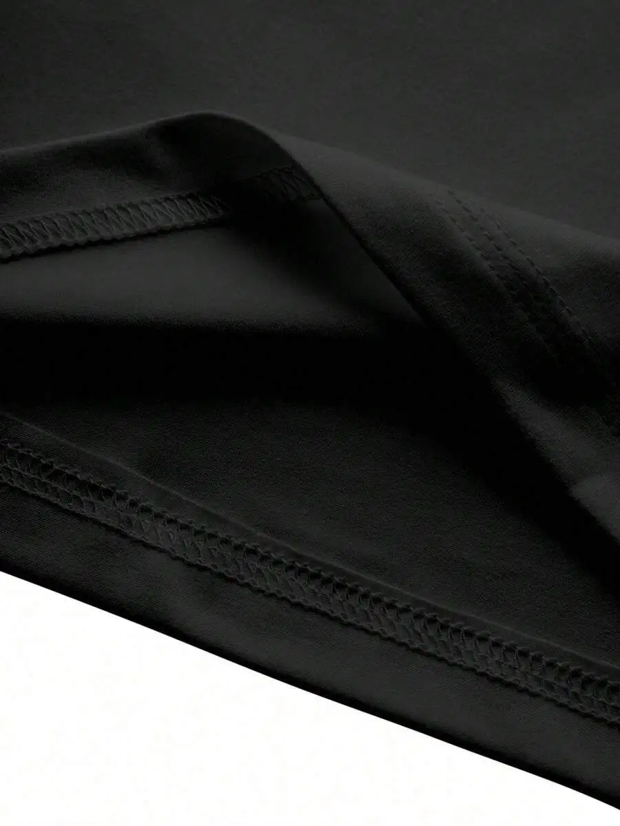 プリント クルーネック 長袖 カジュアル Tシャツ