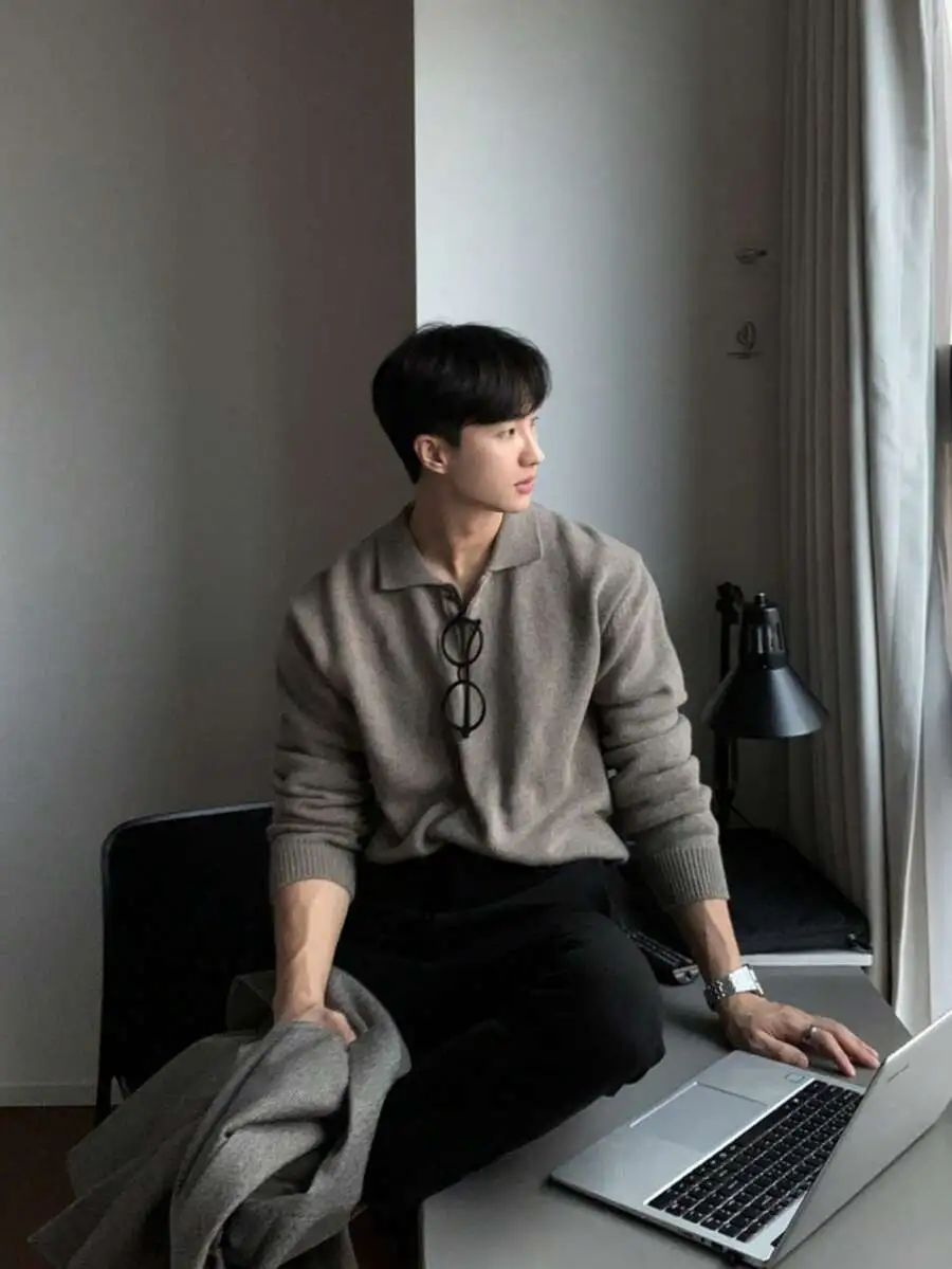 トレンド カジュアル 肌触り良い セーター ニット