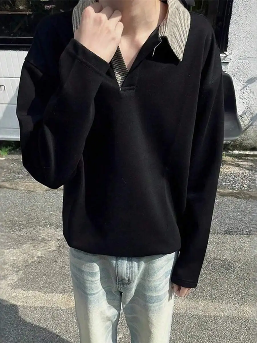 ゆったり 長袖 カジュアル 合わせやすい Tシャツ