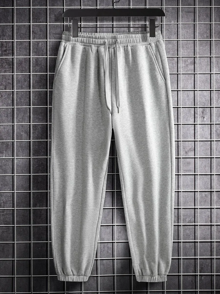 ルーズフィット 無地  ゆとり ジョガーパンツ  スウェットパンツ