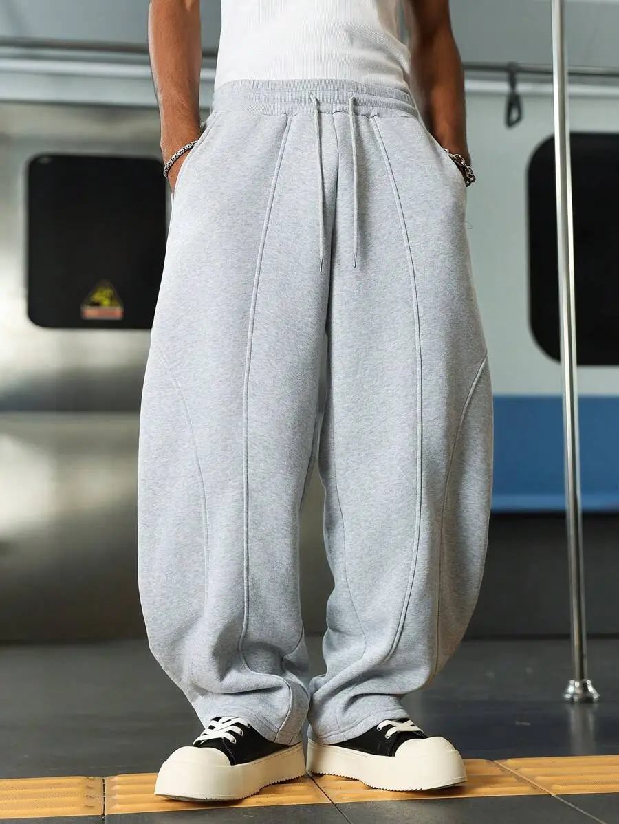 メンズ 無地 カジュアル スウェットパンツ