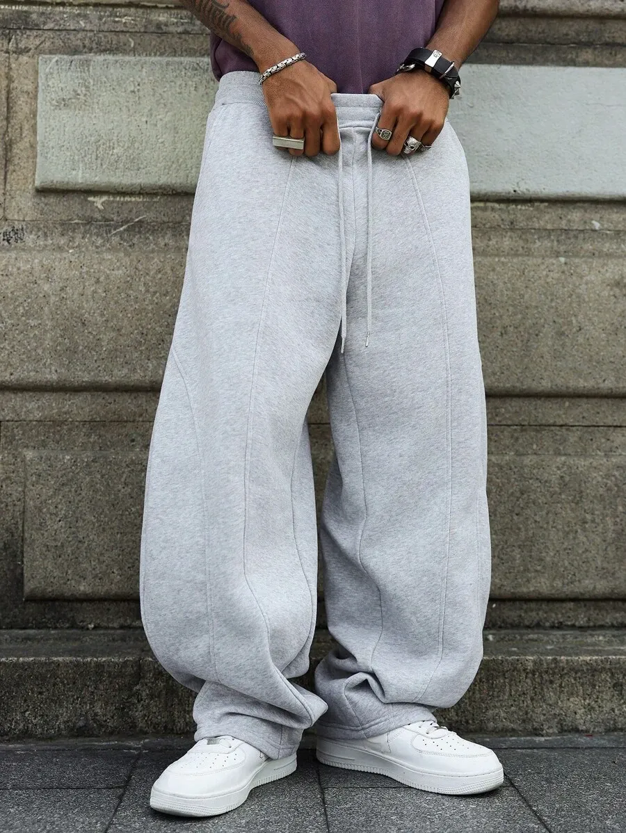 メンズ 無地 カジュアル スウェットパンツ