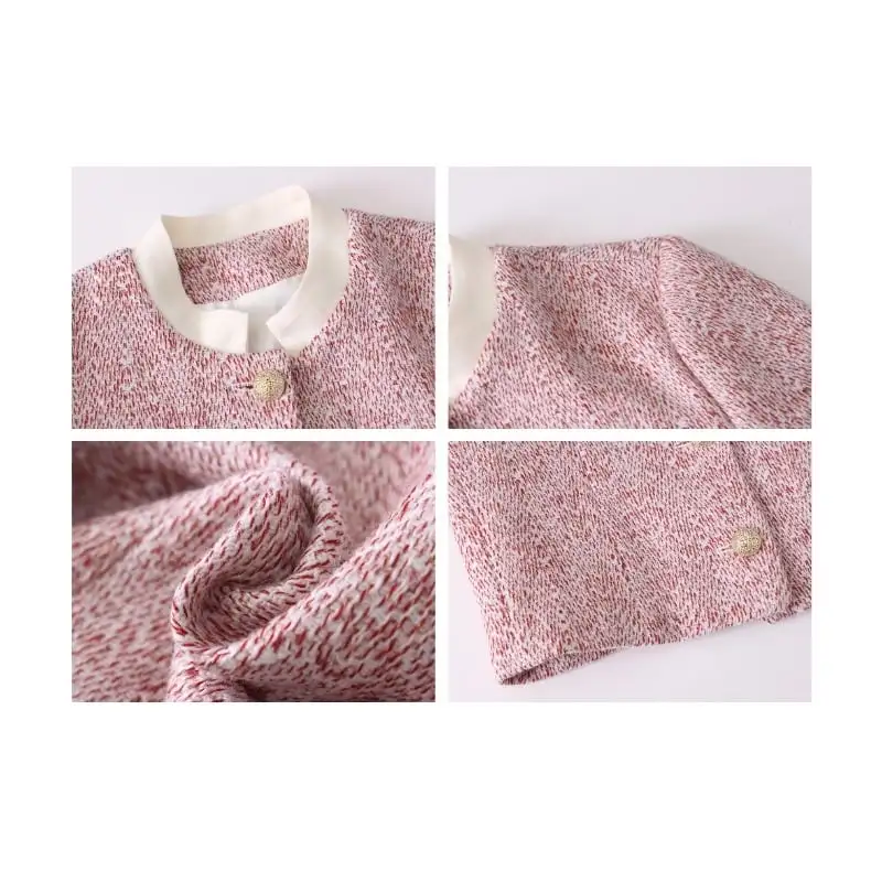 アウター ジャケット 配色 シングルブレスト 長袖 おしゃれ