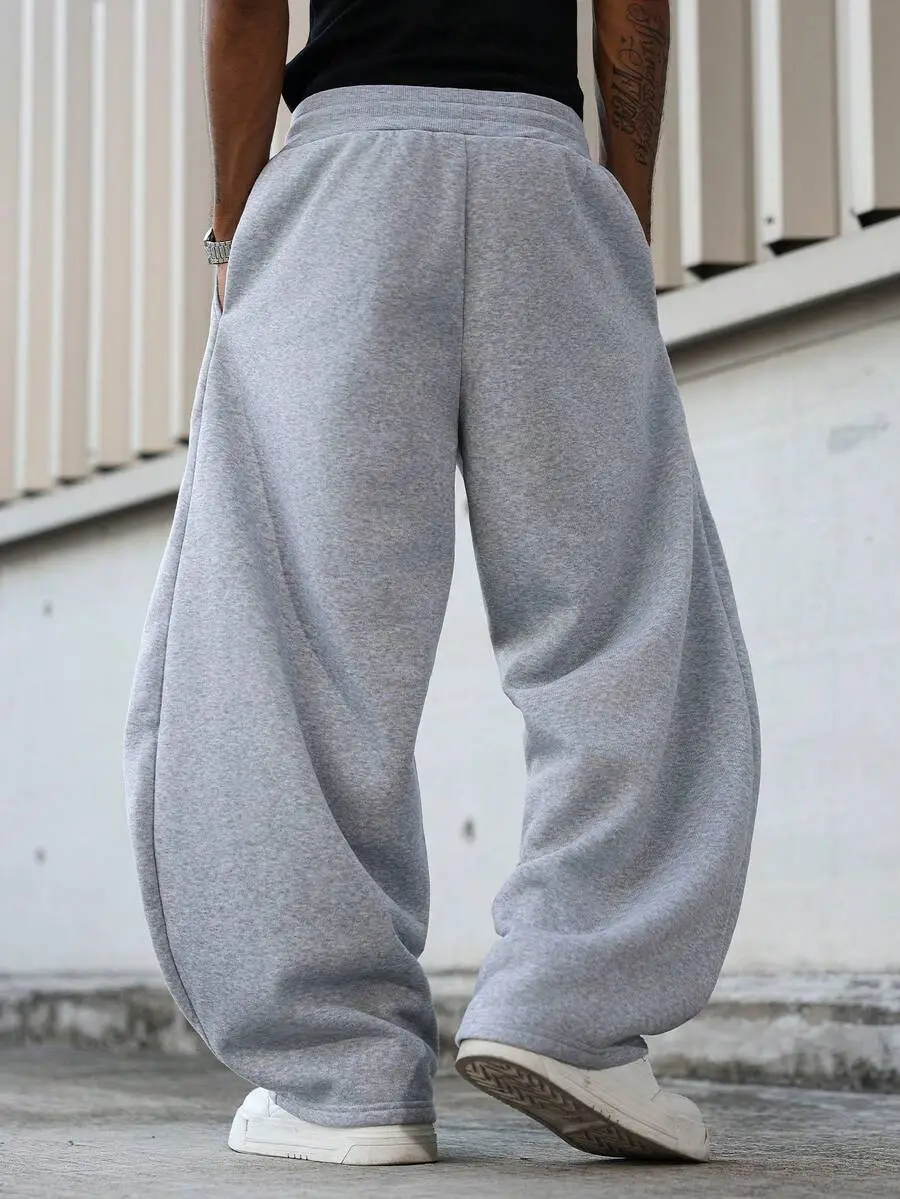 メンズ 無地 カジュアル スウェットパンツ