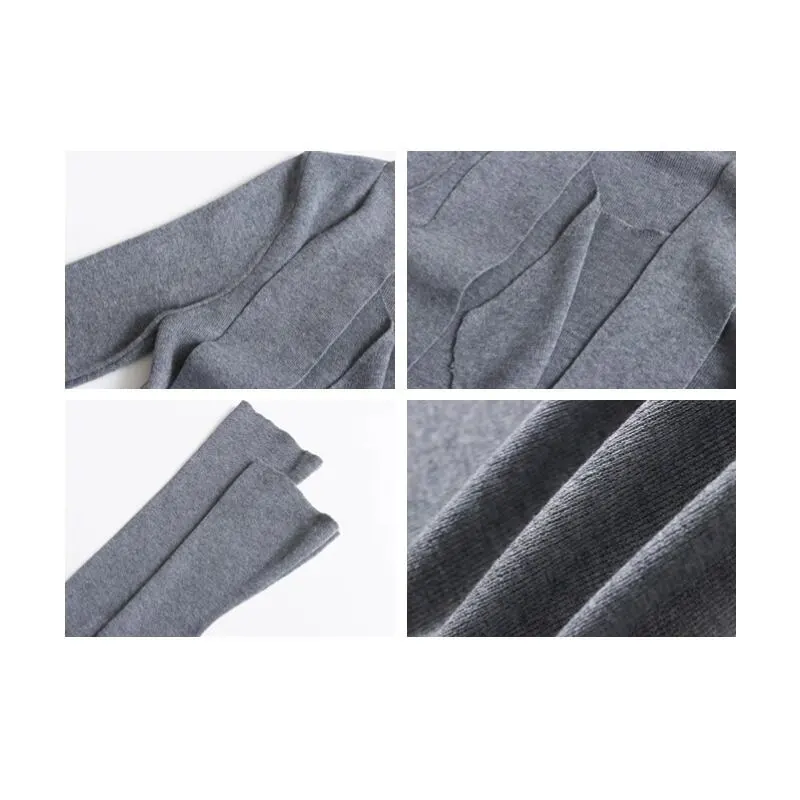 トップス ニット 4色展開 長袖 スピーカースリーブ