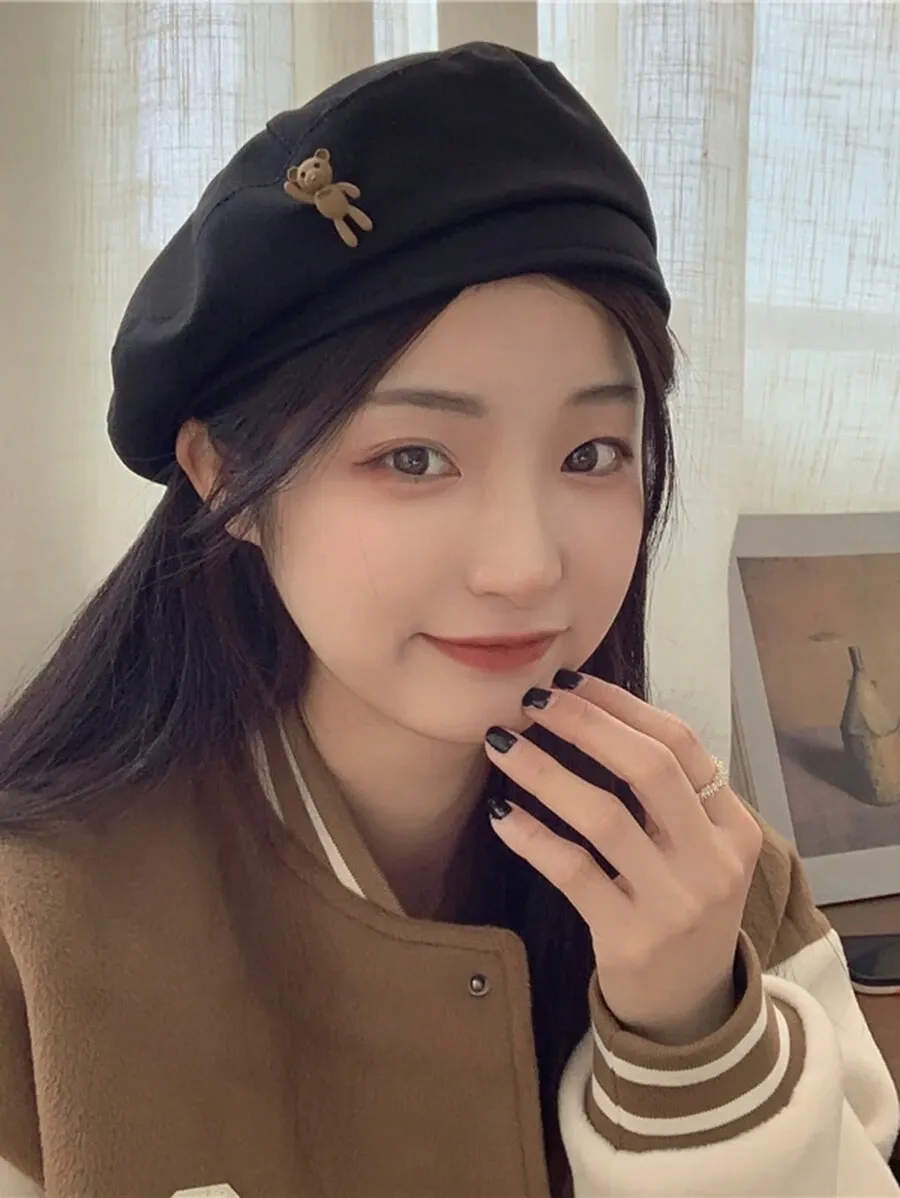 スタイリッシュ ベレー帽 ファッショナブル