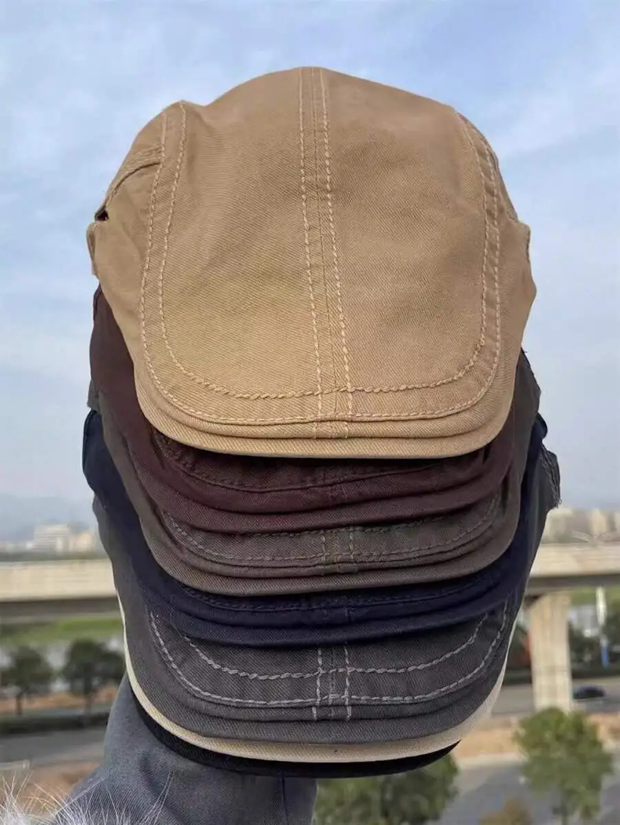 ユニセックス レトロ レディース ストリートカジュアル ベレー帽