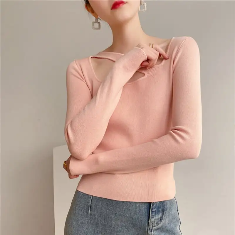 トップス カットソー · セーター 着心地いい セクシー 綺麗め 目を奪われる