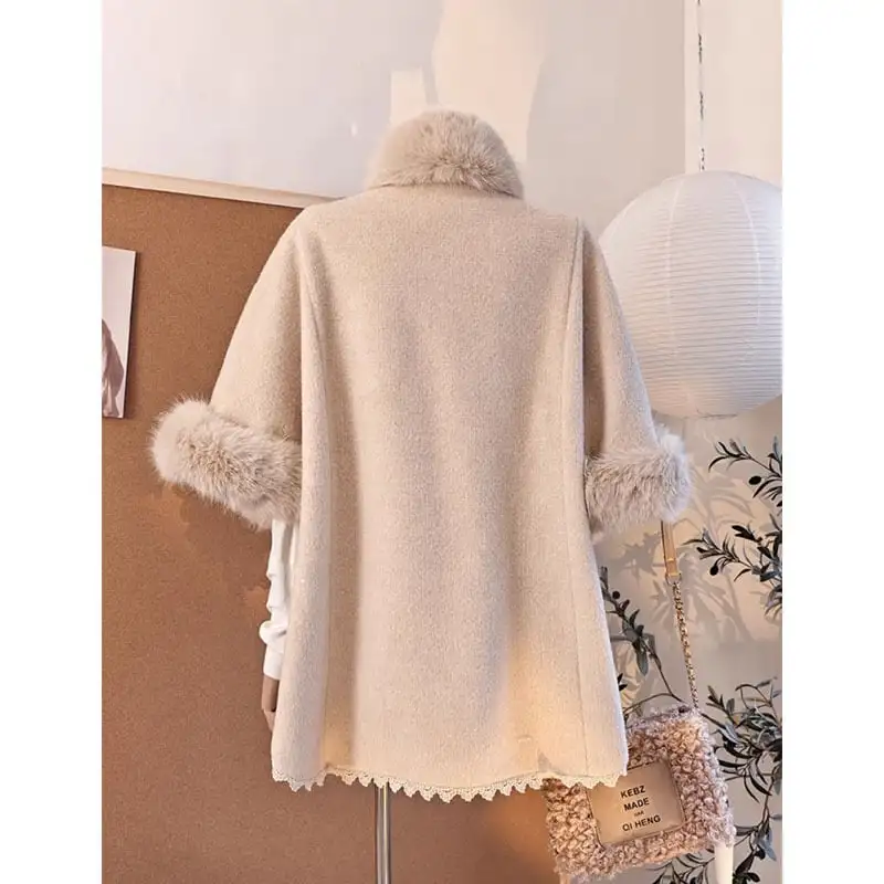 アウター コート 七分袖 リボン シングルブレスト エレガント