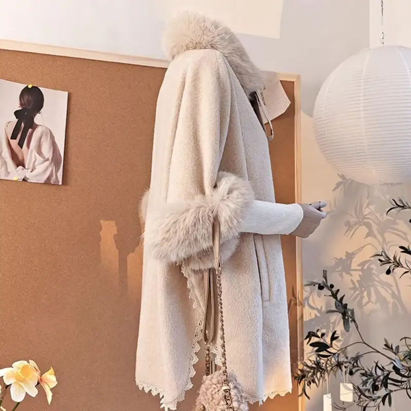 アウター コート 七分袖 リボン シングルブレスト エレガント