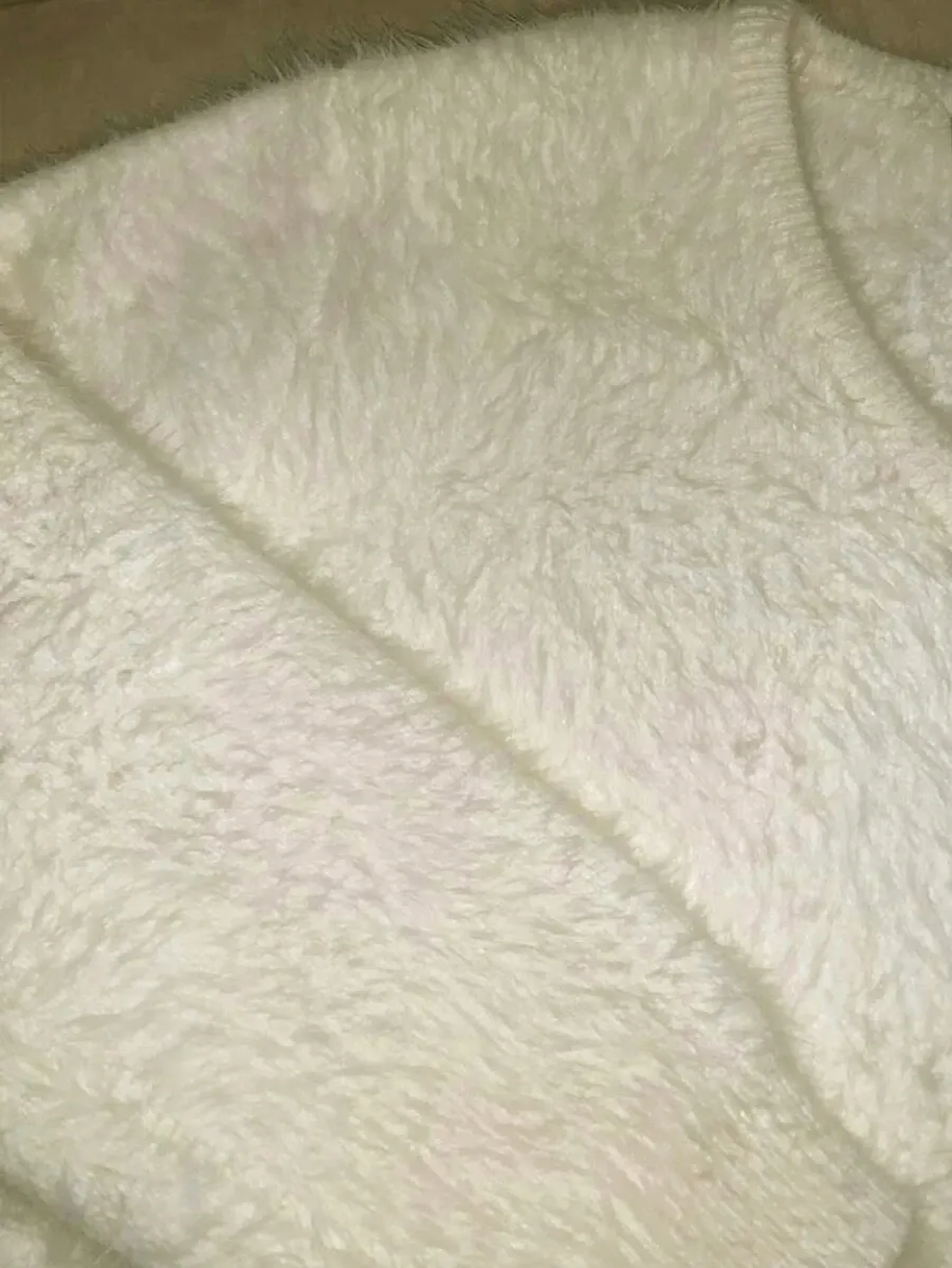 ゆったり カジュアル ユニセックス ニットセーター ルーズ Vネック