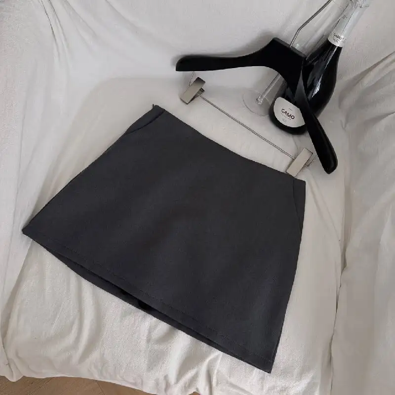 2点セットアップ ケープ風トップス+スカート お姫様風スタイル グレー