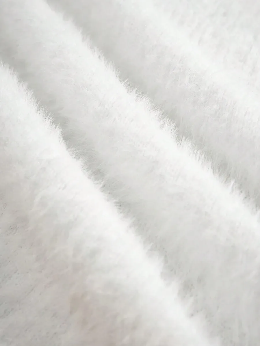 セーター リラックス ニット オーバーサイズ カジュアル 無地 柔らかい ラウンドネック プルオーバー セーター