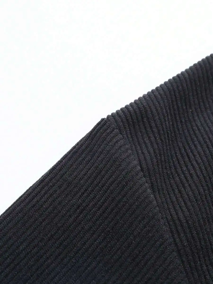 長袖 ポロシャツ カジュアル ルーズ フィット 無地 プルオーバー  トップス