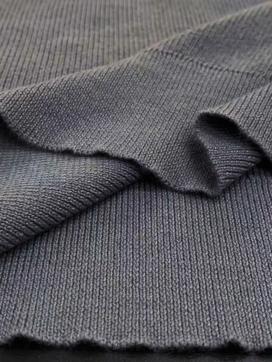 無地 カジュアル 多用途 長袖 プルオーバー セーター