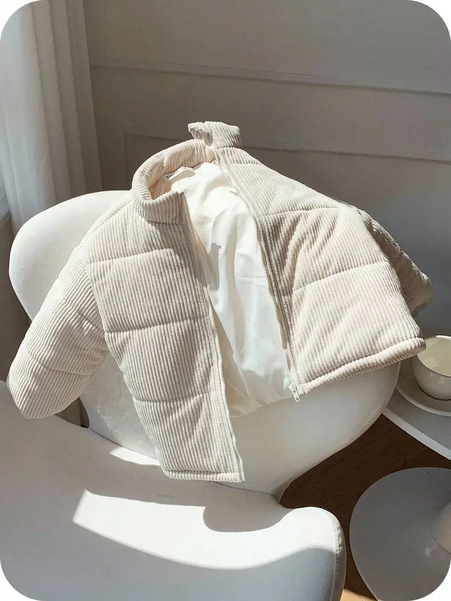 カジュアル スポーツ 着心地よい コーデュロイ コート