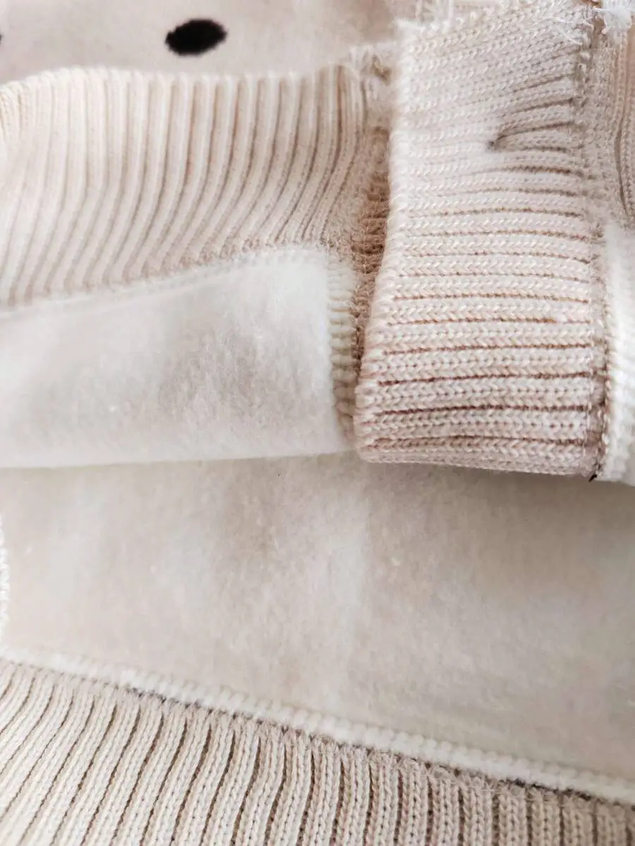 【90-150cm】女の子 長袖 カジュアル セーター  カーディガン