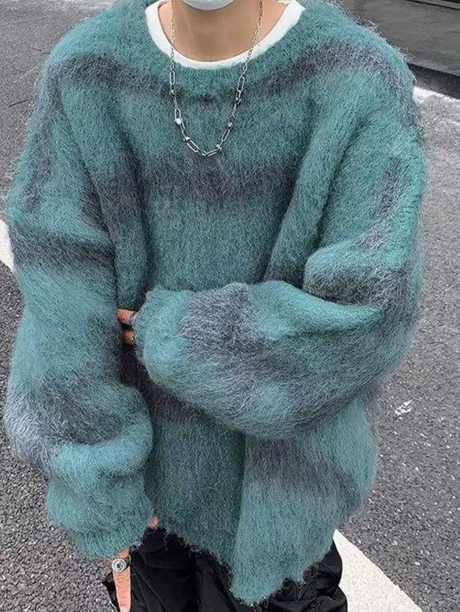 ルーズ カジュアル 着心地良い ニット セーター