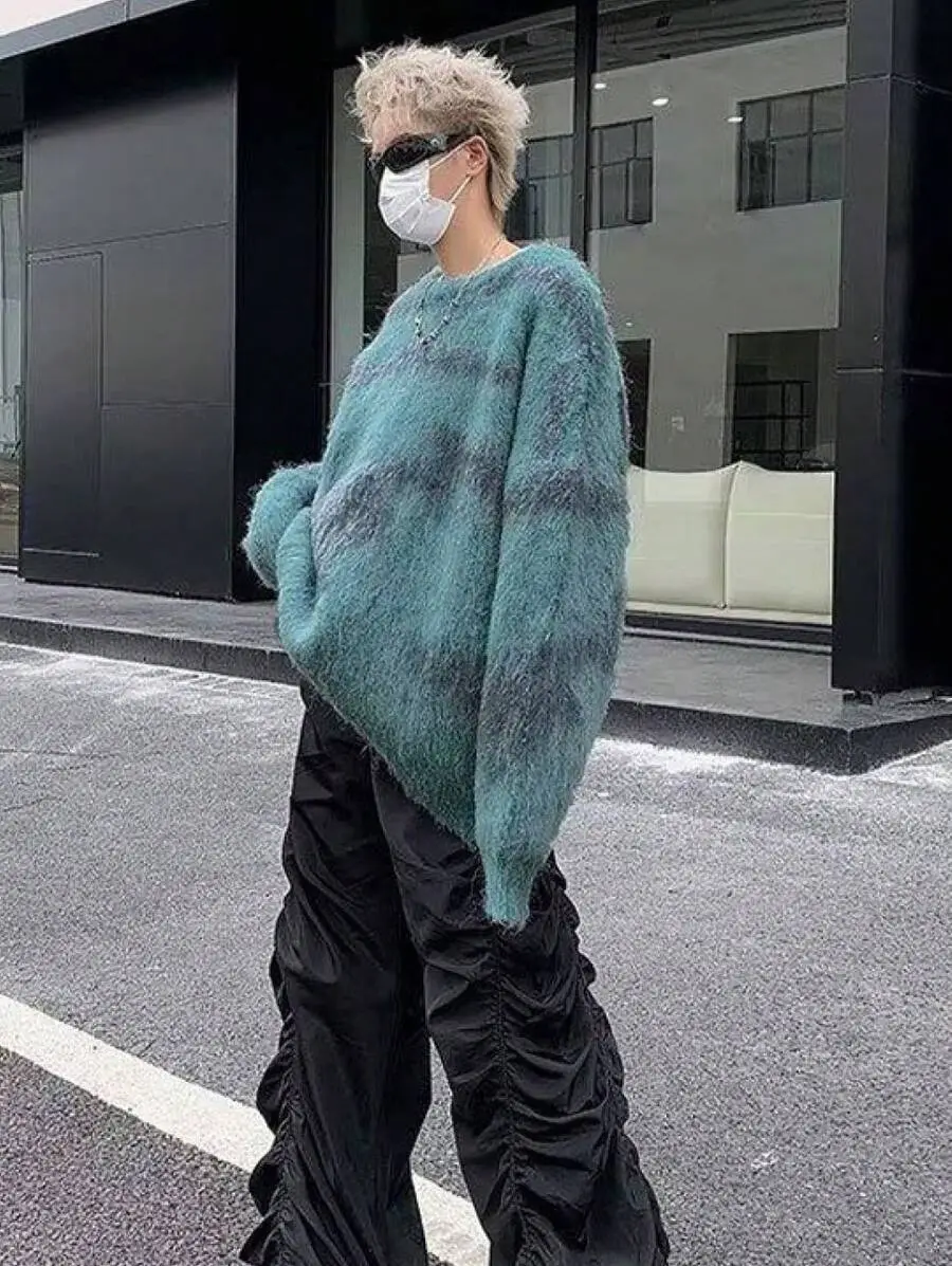 ルーズ カジュアル 着心地良い ニット セーター