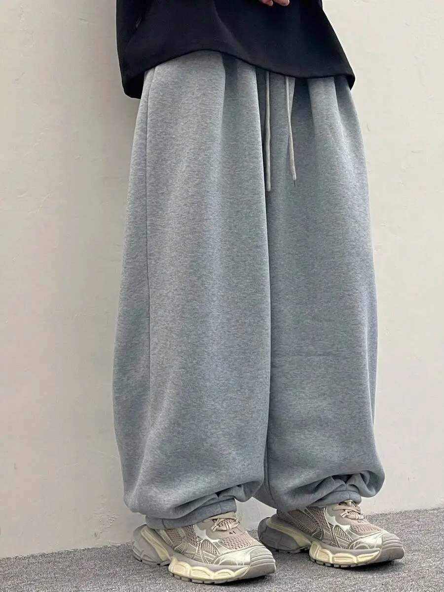 ルーズ カジュアル パンツ ストリートスタイル