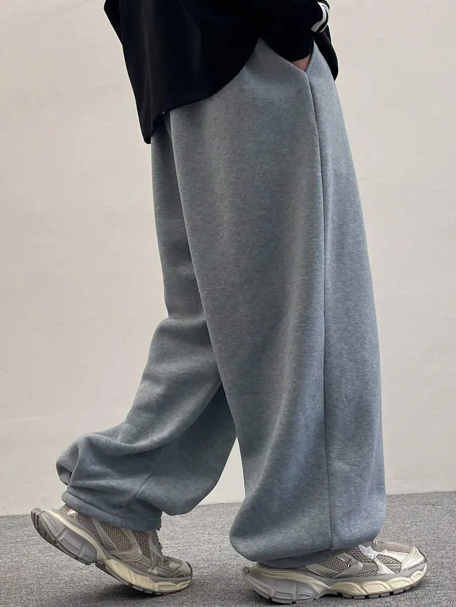 ルーズ カジュアル パンツ ストリートスタイル